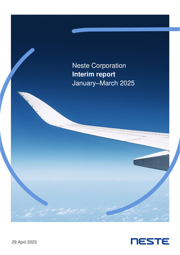Thumbnail Neste Quarterly Report 2025-q1