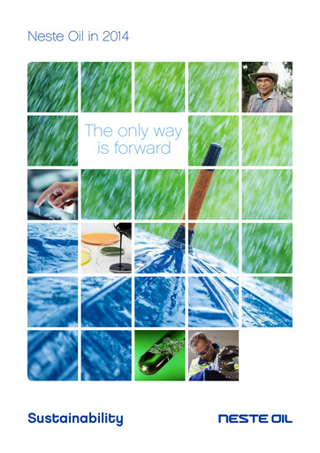 Thumbnail Neste Sustainability Report 2014