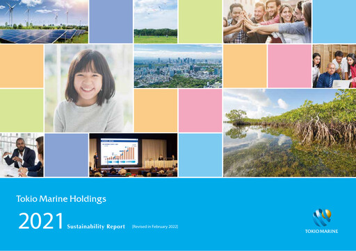 Thumbnail Tokio Marine Sustainability Report 2021