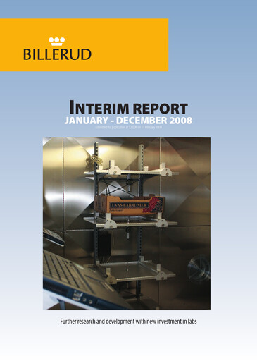 Thumbnail BillerudKorsnäs Financial Statement 2008