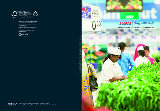 Thumbnail Tesco Annual Report 2006