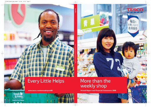 Thumbnail Tesco Annual Report 2008