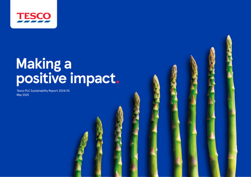 Thumbnail Tesco Sustainability Report 2024-2025