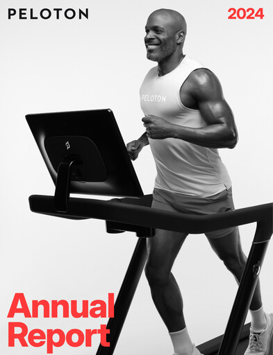 Thumbnail Peloton Annual Report 2024