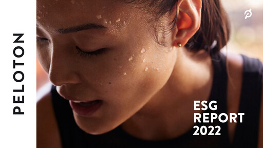 Thumbnail Peloton ESG Report 2022