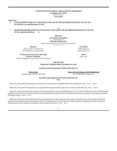 Thumbnail PDF Solutions Annual Report 2015