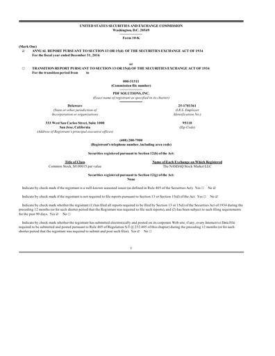Thumbnail PDF Solutions Annual Report 2016