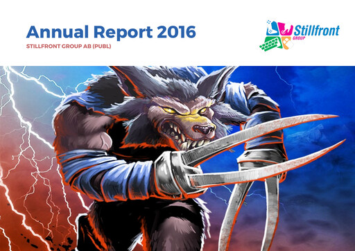 Thumbnail Stillfront Group Annual Report 2016