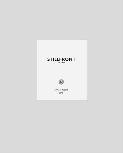 Thumbnail Stillfront Group Annual Report 2018