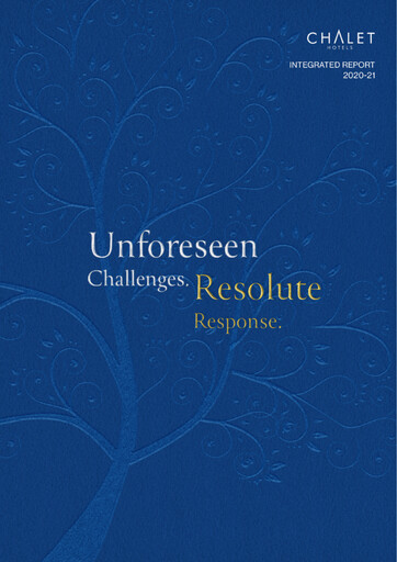 Thumbnail Chalet Hotels
 Annual Report 2020-2021