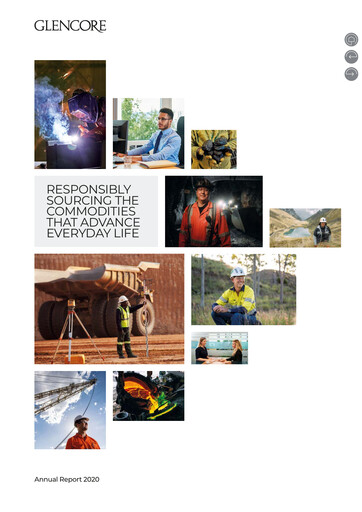 Thumbnail Glencore Annual Report 2020