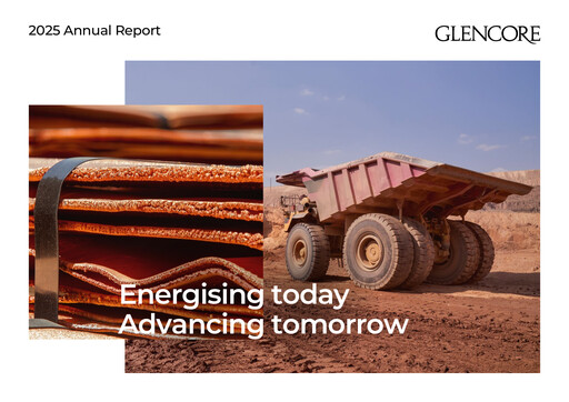 Thumbnail Glencore Annual Report 2025