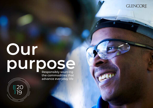 Thumbnail Glencore Sustainability Report 2019