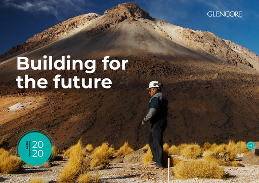 Thumbnail Glencore Sustainability Report 2020