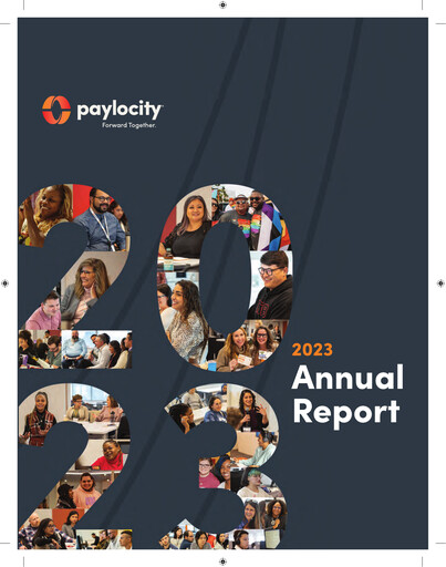 Thumbnail Paylocity Annual Report 2023