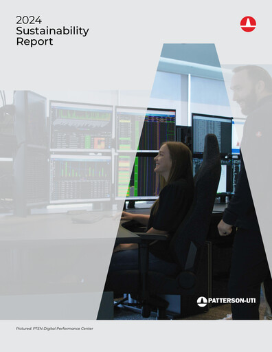 Thumbnail Patterson-UTI Energy Sustainability Report 2024