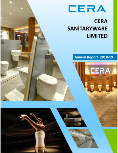 Thumbnail Cera Sanitaryware Annual Report 2018-2019