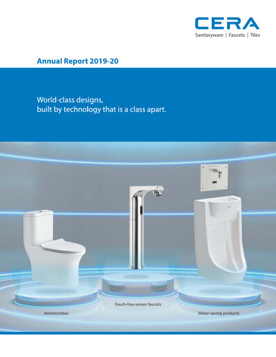 Thumbnail Cera Sanitaryware Annual Report 2019-2020