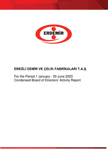 Miniature Erdemir Rapport semestriel 2023-h1
