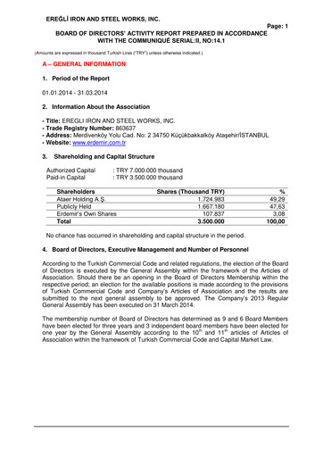 Thumbnail Erdemir Quarterly Report 2014-q1
