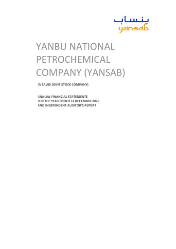 Miniature Yanbu National Petrochemical Bilan financier 2025