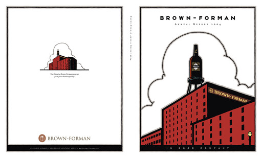 Thumbnail Brown Forman Annual Report 2004