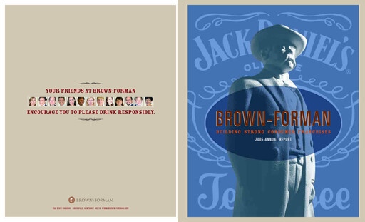 Thumbnail Brown Forman Annual Report 2005