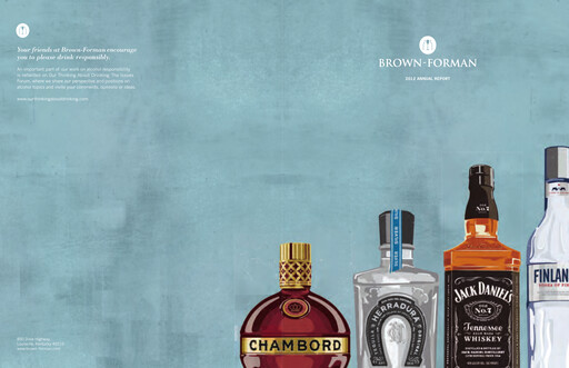 Thumbnail Brown Forman Annual Report 2012