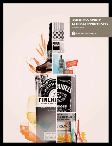 Thumbnail Brown Forman Annual Report 2014
