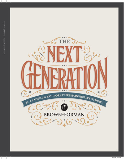 Thumbnail Brown Forman Annual Report 2019