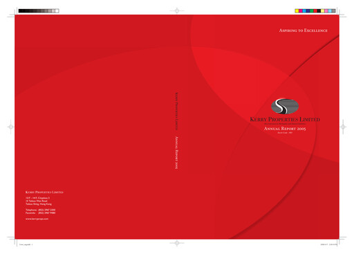 Thumbnail Kerry Properties Annual Report 2005