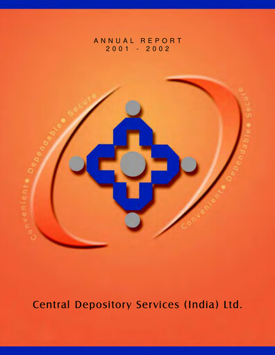 Thumbnail CDSL Annual Report 2001-2002