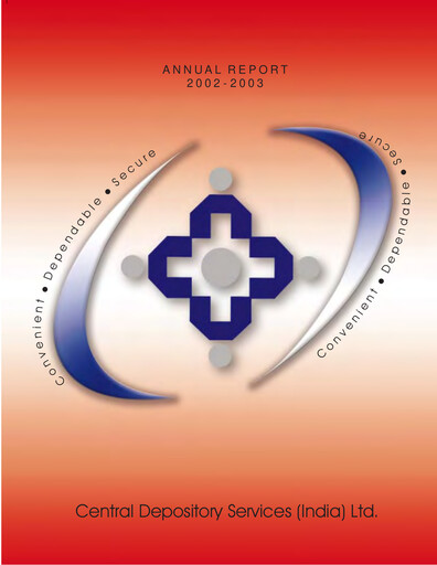 Thumbnail CDSL Annual Report 2002-2003
