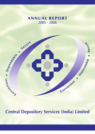 Thumbnail CDSL Annual Report 2005-2006