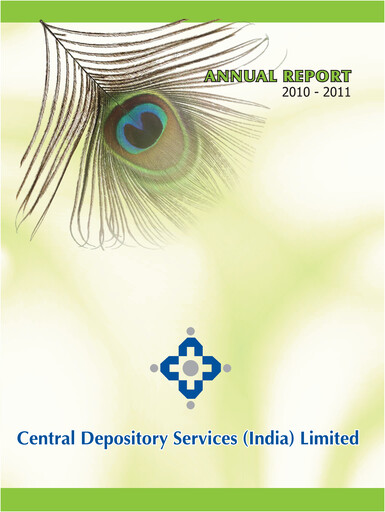 Thumbnail CDSL Annual Report 2010-2011