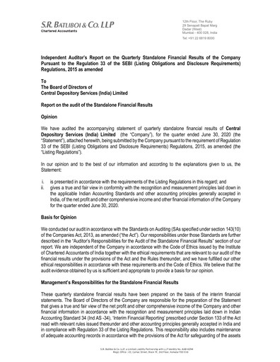 Miniature CDSL Rapport trimestriel 2020-q1