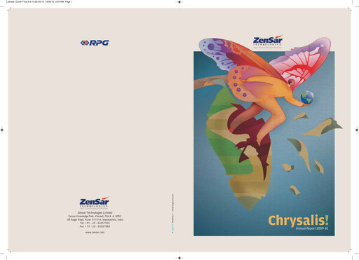 Thumbnail Zensar Annual Report 2009-2010