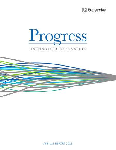Thumbnail Pan American Silver
 Annual Report 2013