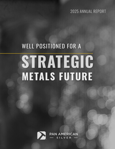 Thumbnail Pan American Silver
 Annual Report 2025