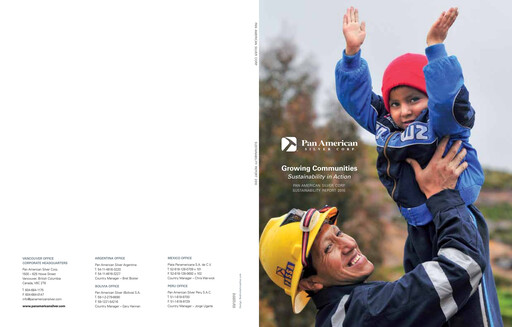 Thumbnail Pan American Silver
 Sustainability Report 2010