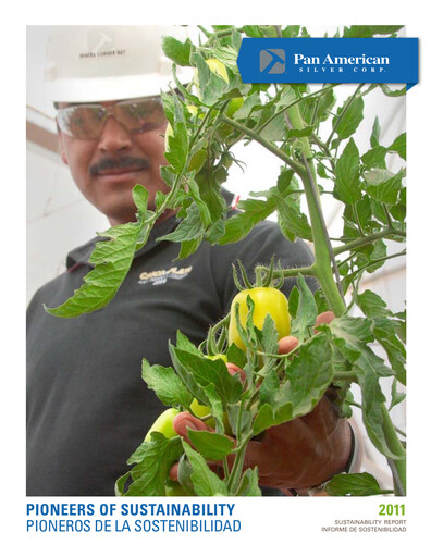 Thumbnail Pan American Silver
 Sustainability Report 2011