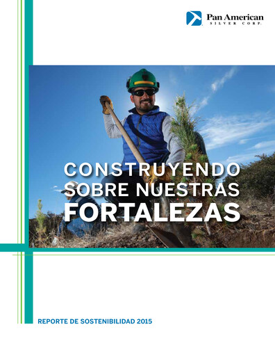 Thumbnail Pan American Silver
 Sustainability Report 2015