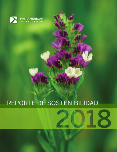Thumbnail Pan American Silver
 Sustainability Report 2018