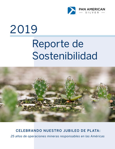 Thumbnail Pan American Silver
 Sustainability Report 2019