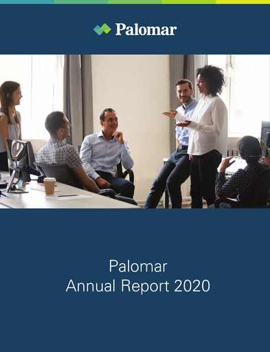Vorschaubild Palomar Holdings Jahresbericht 2020
