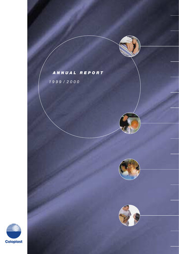 Thumbnail Coloplast Annual Report 1999-2000