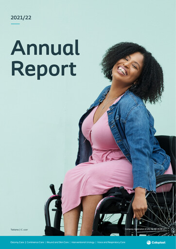 Thumbnail Coloplast Annual Report 2021-2022