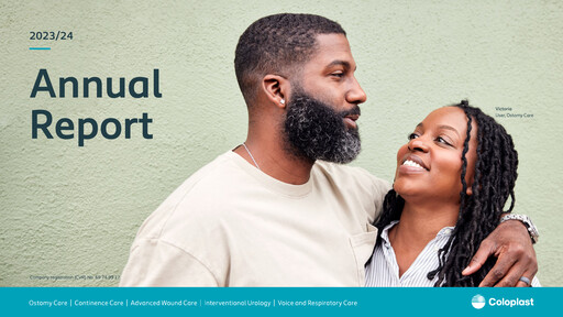 Thumbnail Coloplast Annual Report 2023-2024