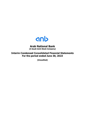 Vorschaubild Arab National Bank Halbjahresbericht 2023-h1