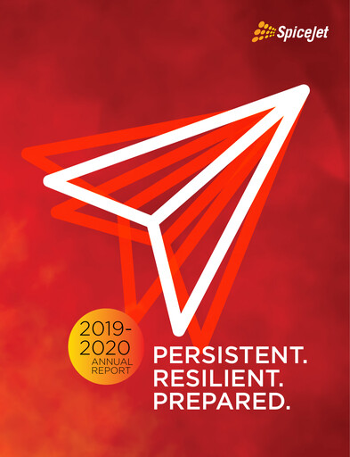 Miniature SpiceJet
 Rapport annuel 2019-2020